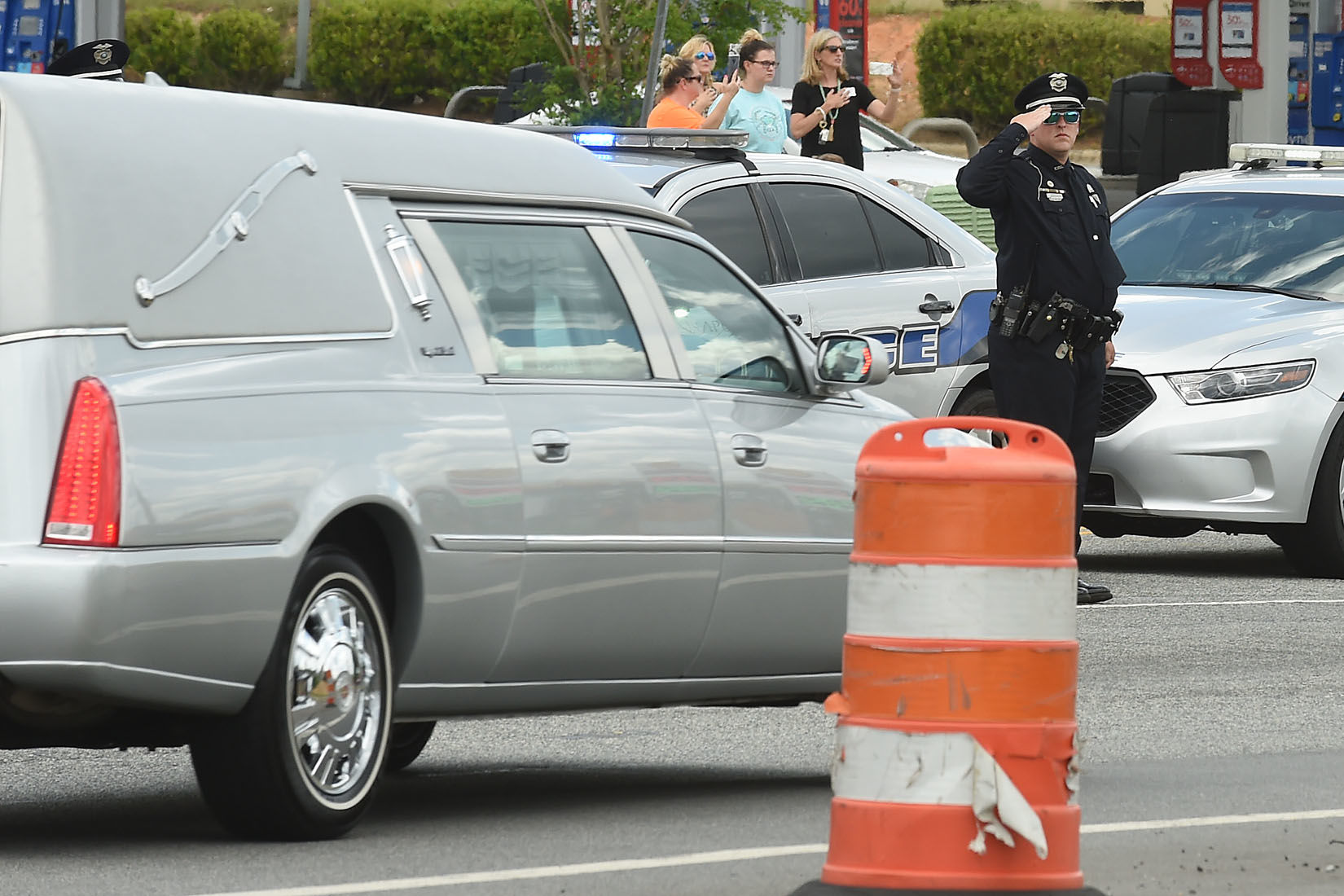 Processional for Mooresville Police Office Jordan Sheldon